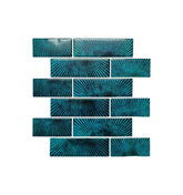 Blue Subway Peel and Stick Wall Tile | Kitchen Backsplash Tiles | Self Adhesive Tiles For Home Decor